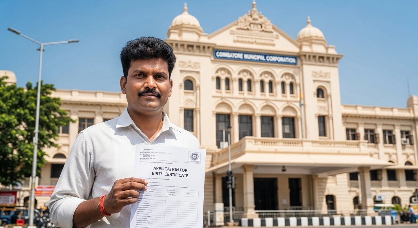 Non-availability of birth certificate (NABC) document from Coimbatore, Lucknow, Ranchi